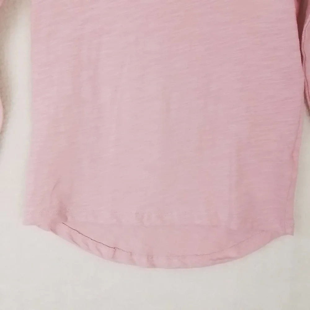 OshKosh Cotton Hoodie Tee Girl's Size 4 Pink w/ Bee Theme‎